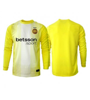 Inter Milan Brankářské Venkovní Dres 2025-26 Dlouhý Rukáv